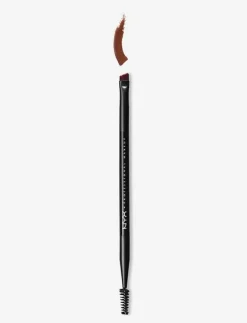NYX Professional Makeup PRO DUAL BROW BRUSH - Beauty|Kvinnor Smink