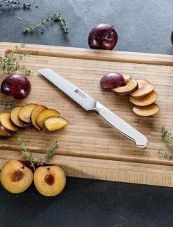 Zwilling Köksknivar & Knivtillbehör|Pro le blanc, Tandad allkniv 13 cm - Brödknivar