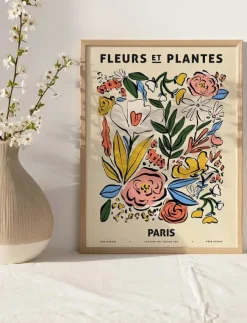 PSTR Studio Posters & Ramar|- Zoe - Fleurs et Plantes - Paris - Botanisk