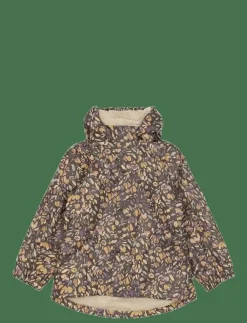 mikk-line PU AOP Rain Set Teddy Rec w. Susp10 - Regnställ|Barn Regnkläder
