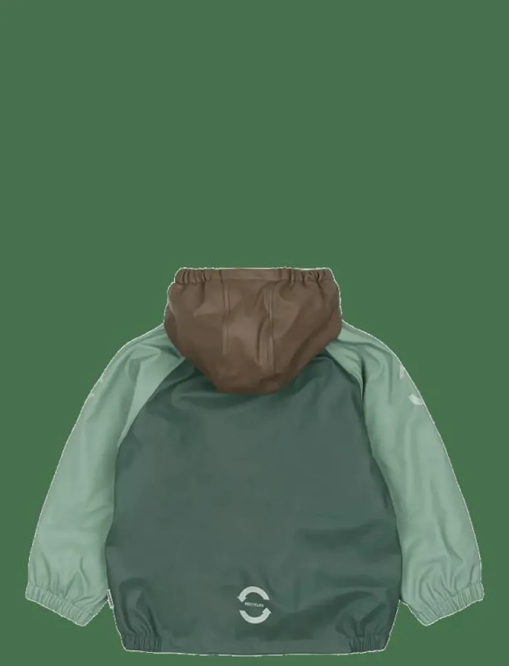 Barn mikk-line Regnkläder|Pu Rain Set + Fleece/Susp. 104 - Regnställ