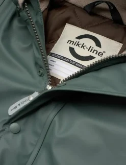 mikk-line PU Rain Set Rec Warm Animal Susp104 - Regnställ|Barn Regnkläder