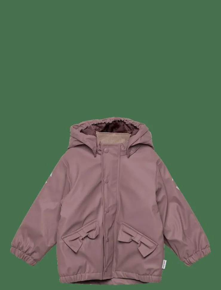 mikk-line PU Rain Set Rec Warm Animal Susp104 - Regnställ|Barn Regnkläder