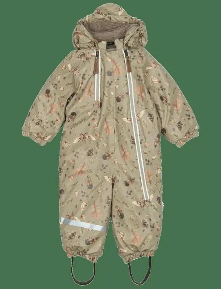 Barn mikk-line Overaller|PU Snow Suit 2 Zip Recycled - AOP - Overaller
