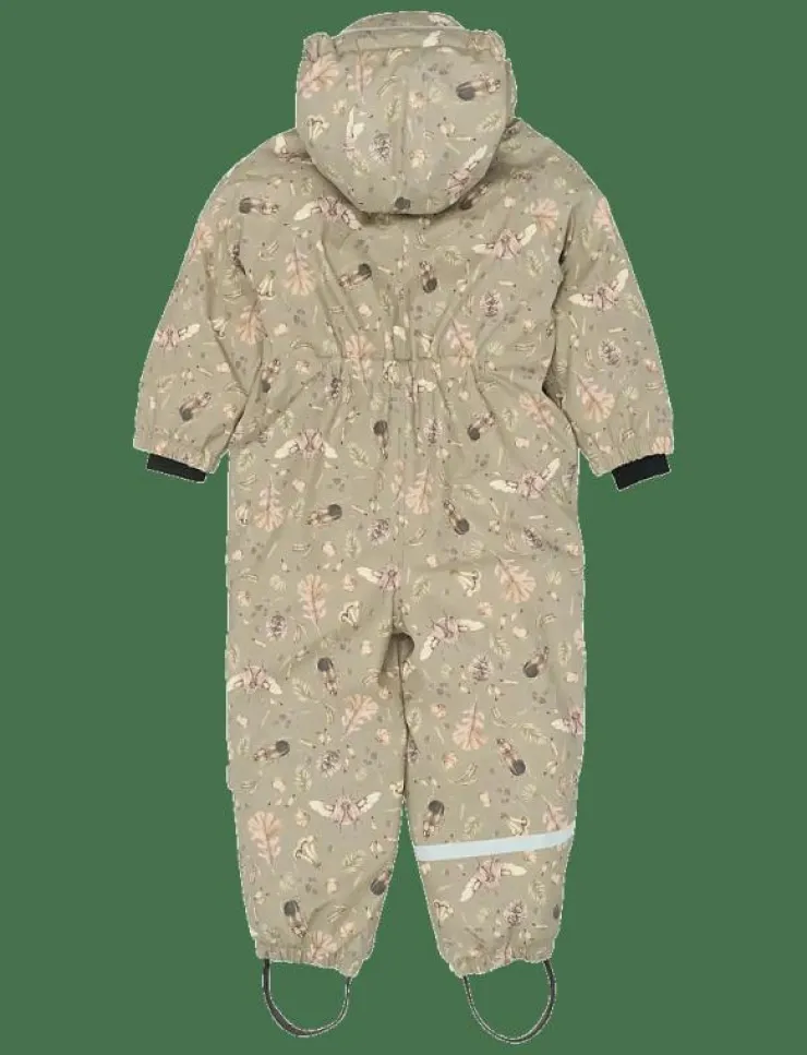 mikk-line PU Snow Suit Recycled - AOP - Overaller|Barn Overaller
