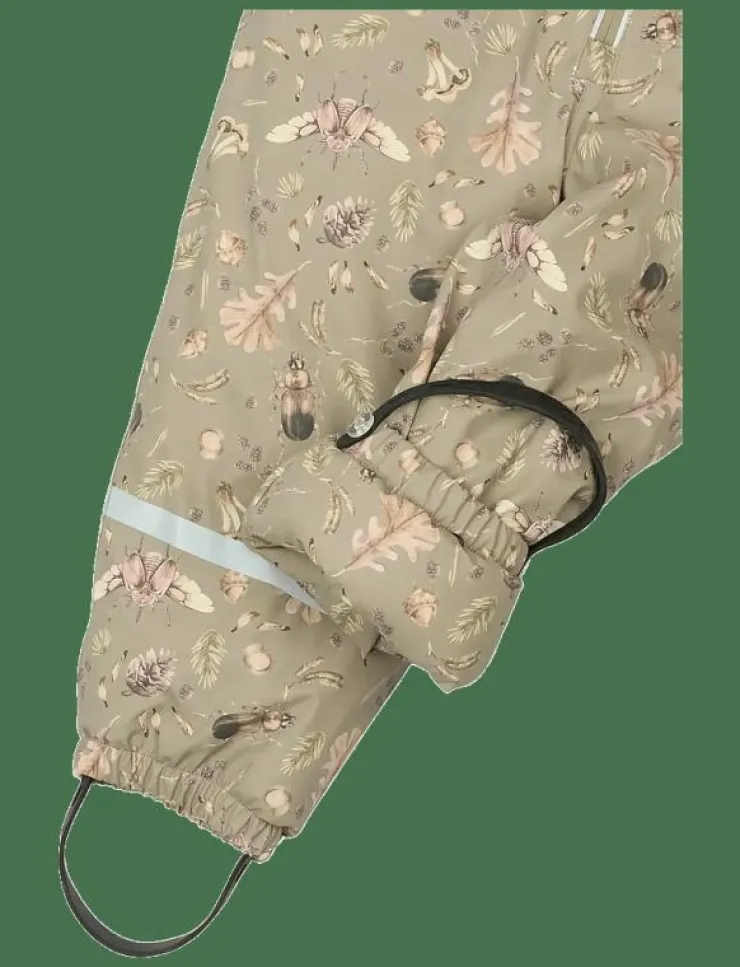 mikk-line PU Snow Suit Recycled - AOP - Overaller|Barn Overaller