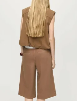 Mango Puffer denim waistcoat - Jeansvästar|Kvinnor Västar