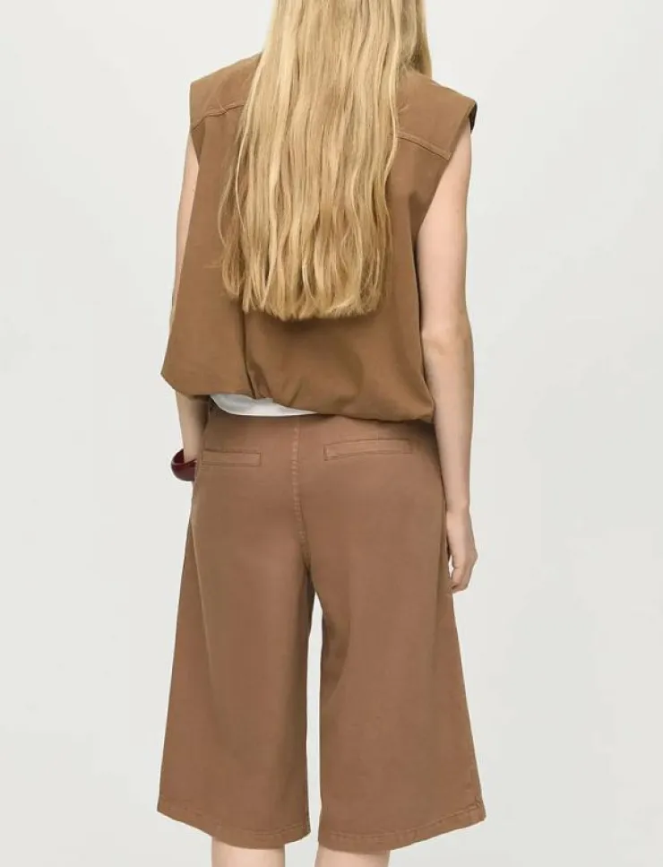Mango Puffer denim waistcoat - Jeansvästar|Kvinnor Västar