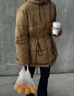 Kvinnor Rethinkit Studios Jackor|Puffer Jacket SHELTER - Dunjackor