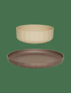 OYOY MINI Pullo Plate & Bowl - Set of 2 - Tallrikar|Barn Matdags|Matdags