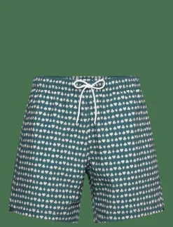 Abercrombie & Fitch Pull-On Seersucker Swim Trunk - Badbyxor| Badkläder