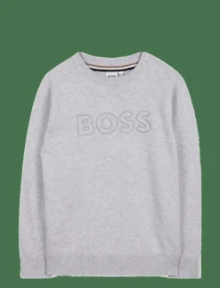 BOSS PULLOVER - Stickade tröjor|Barn Överdelar