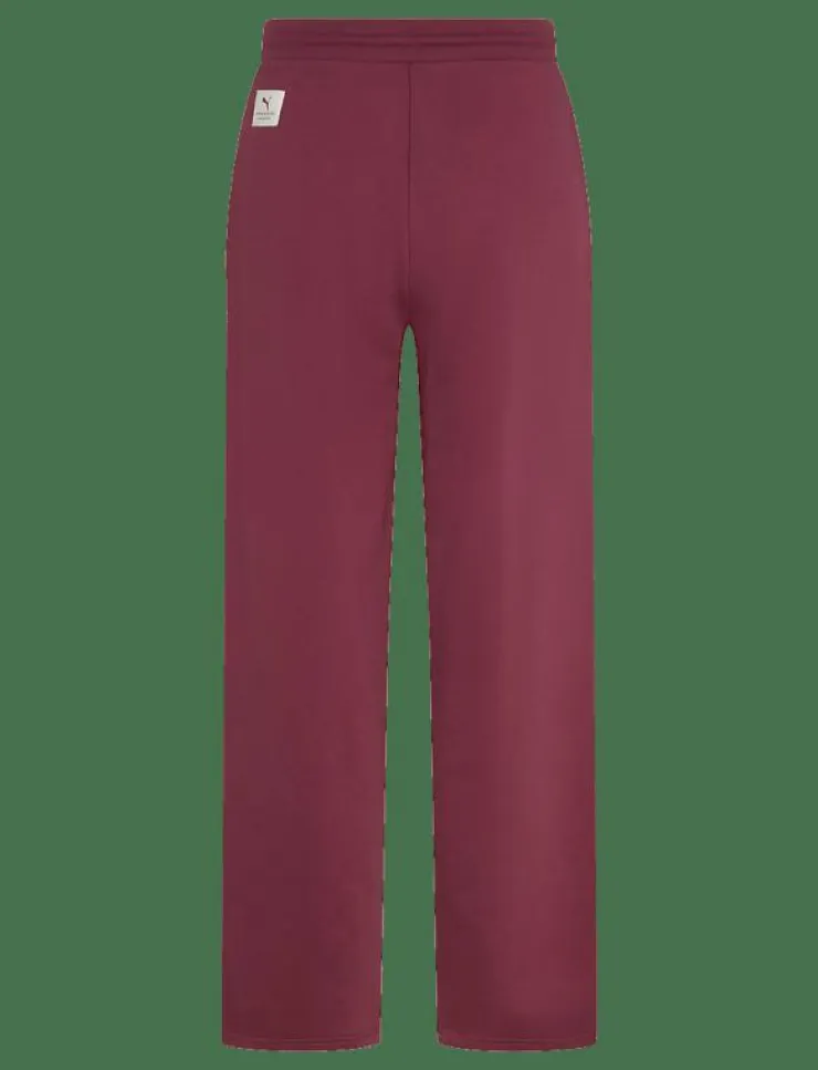 PUMA CLASS Comfort Pinnacle High-Waist Straight Pants TR op - Sweatpants|Kvinnor Byxor|Mjukisbyxor