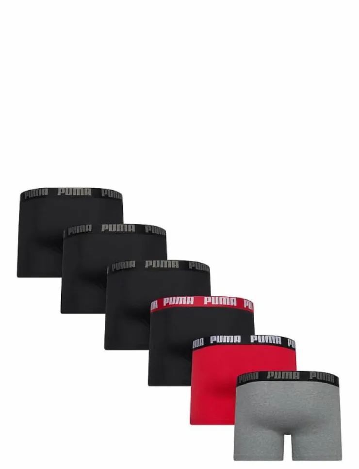 PUMA MEN EVERYDAY BOXER 6P ECOM - Kalsonger| Underkläder|Kalsonger