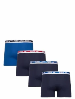 PUMA Underkläder|Kalsonger|MEN EVERYDAY DUO LOGO BOXER 4P - Kalsonger