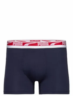 PUMA Underkläder|Kalsonger|MEN EVERYDAY DUO LOGO BOXER 4P - Kalsonger