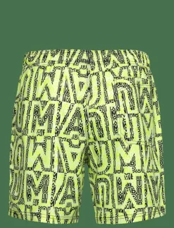 Puma Swim Badshorts|Badkläder|MEN PRINTED MID SHORTS 1P - Badbyxor