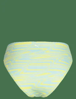 Puma Swim WOMEN PRINTED HIGH BRIEFS 1P - Bikinis|Kvinnor Badkläder