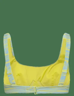 Kvinnor Puma Swim Badkläder|WOMEN PRINTED SCOOP TOP 1P - Bikinis