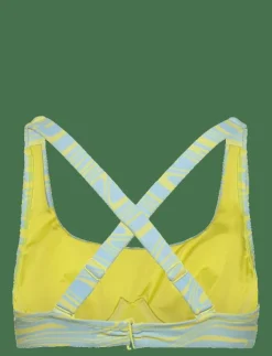 Kvinnor Puma Swim Badkläder|WOMEN PRINTED SCOOP TOP 1P - Bikinis