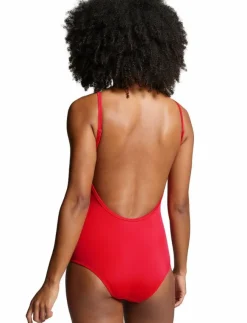 Puma Swim WOMEN VNECK PADDED SWIMSUIT 1P - Baddräkter|Kvinnor Badkläder