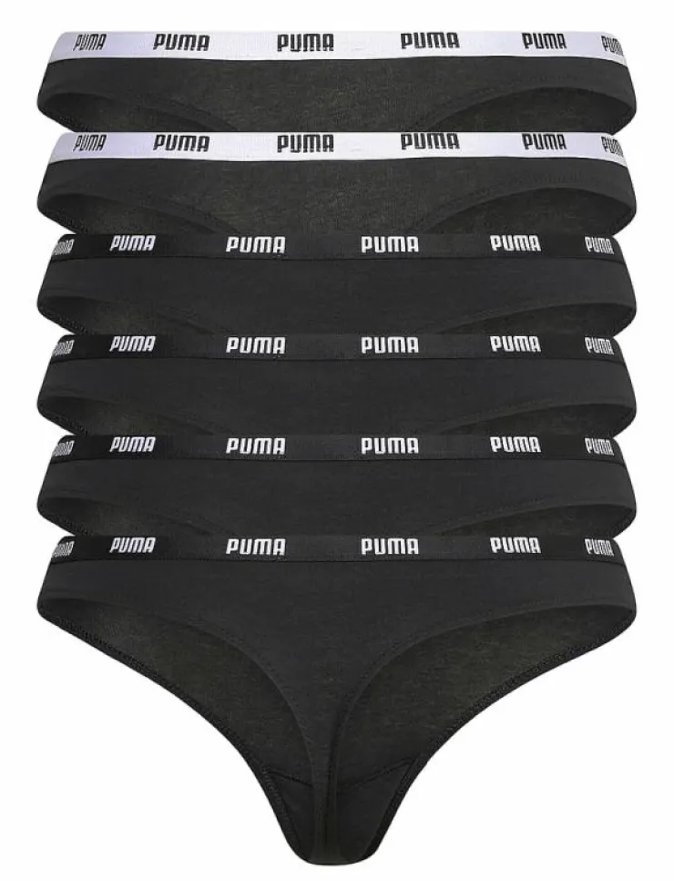 PUMA WOMEN STRING 6P ECOM - Underkläder|Kvinnor Underkläder|Trosor