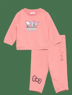 Barn PUMA Sport För Barn|Sportkläder|X HELLO KITTY & FRIENDS MINICATS Crew Set INF TR - Underställsset