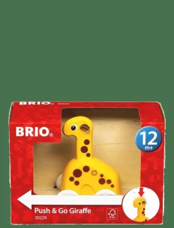 BRIO Push & Go giraff - Interaktiva leksaker|Barn Babyleksaker|Babyleksaker