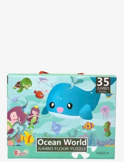 Suntoy PUSSEL JUMBO OCEAN 35 PCS 60x44 CM - Klassiska pussel|Barn Pussel & Spel