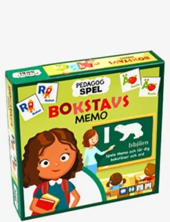 Barbo Toys Pussel Pedagog - Bokstavs Memo (SE) - Memo|Barn Leksaker|Leksaker