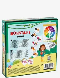 Barbo Toys Pussel Pedagog - Bokstavs Memo (SE) - Memo|Barn Leksaker|Leksaker