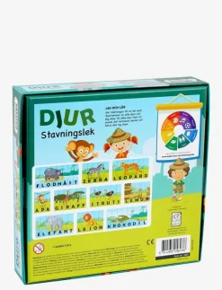 Barbo Toys Pussel Pedagog - Djur Stavingslek (SE) - Pedagogiskt pussel|Barn Pussel & Spel