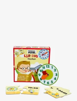 Barn Barbo Toys Pussel & Spel|Pussel Pedagog - Lära sig klockan (SE) - Pedagogiskt pussel