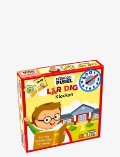 Barn Barbo Toys Pussel & Spel|Pussel Pedagog - Lära sig klockan (SE) - Pedagogiskt pussel