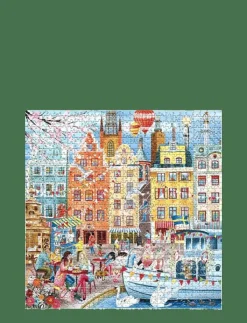 Barn Eeboo Pussel & Spel|Puzzle 1000 pcs - Stockholm - Klassiska pussel