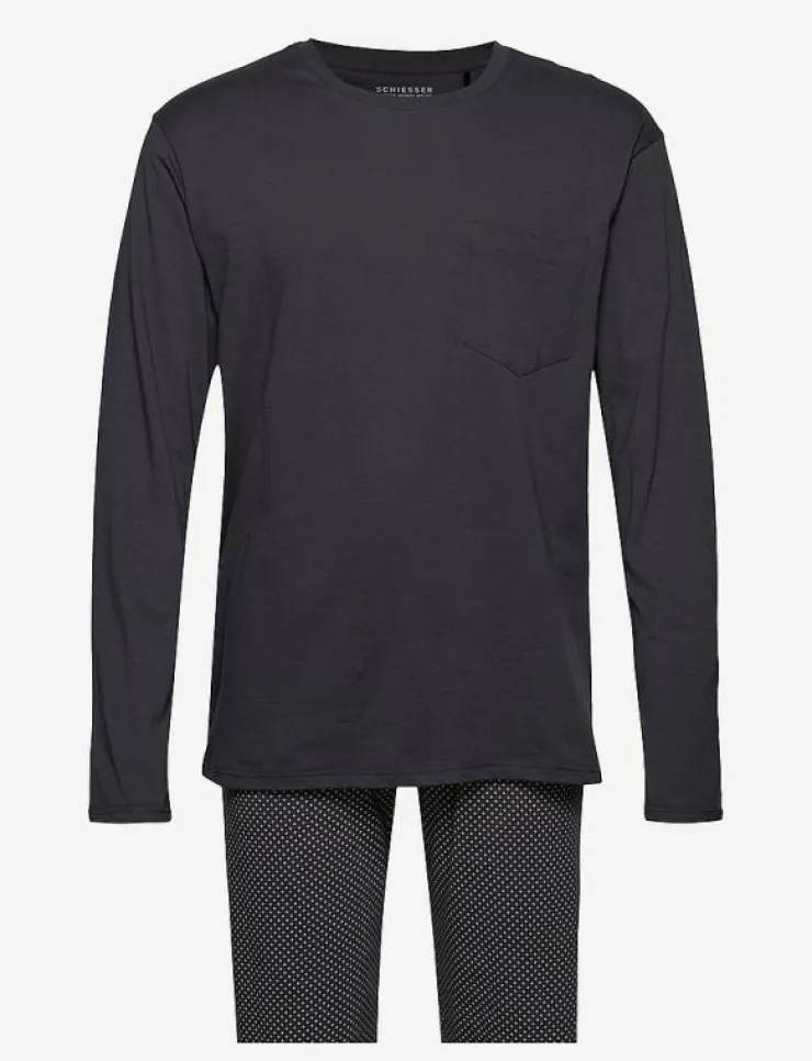 Schiesser Pyjama Long - Pyjamas| Pyjamas