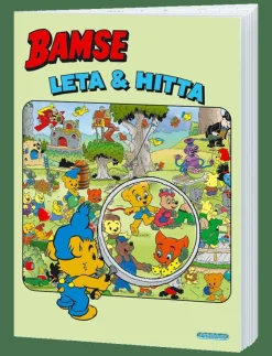 Kärnan PYSSELBOK BAMSE LETA OCH HITTA - Saga|Barn Barnböcker