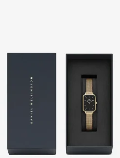 Kvinnor Daniel Wellington Klockor|Quadro 20X26 Pressed Ever G Black - Analog klocka