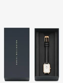 Kvinnor Daniel Wellington Klockor|Quadro 20X26 Pressed Sheffield RG White - Analog klocka