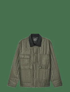 Mads Nørgaard Quilt Chore Jacket - Quiltade jackor| Overshirts