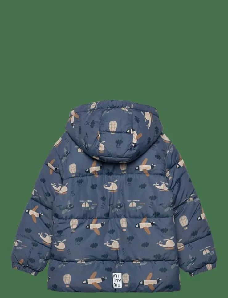Minymo Quilted Jacket AOP - Quiltad jacka|Barn Jackor