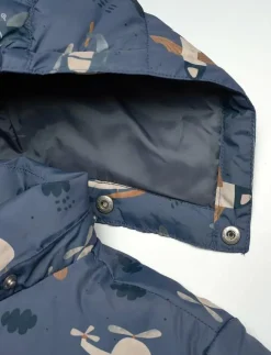 Minymo Quilted Jacket AOP - Quiltad jacka|Barn Jackor