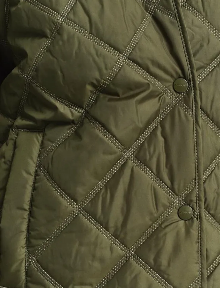 GANT QUILTED JACKET WITH COLLAR - Quiltade jackor|Kvinnor Plus Size & Curvy