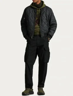 Polo Ralph Lauren Jackor & Rockar|Quilted Jacquard Bomber Jacket - Quiltade jackor
