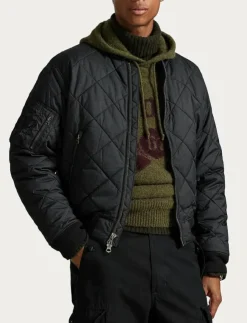 Polo Ralph Lauren Jackor & Rockar|Quilted Jacquard Bomber Jacket - Quiltade jackor
