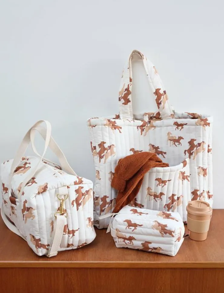 Fabelab Quilted Tote Bag - Wild at Heart - Tygpåsar och små väskor|Barn Väskor