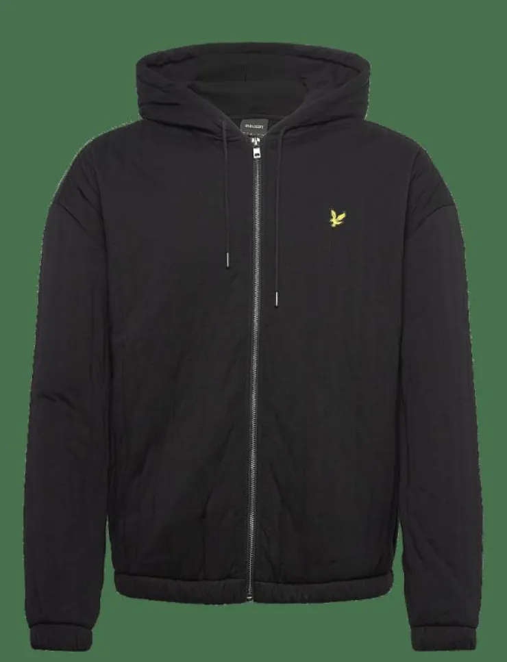 Lyle & Scott Quilted Zip Through Hoodie - Hoodies| Sweatshirts & Huvtröjor