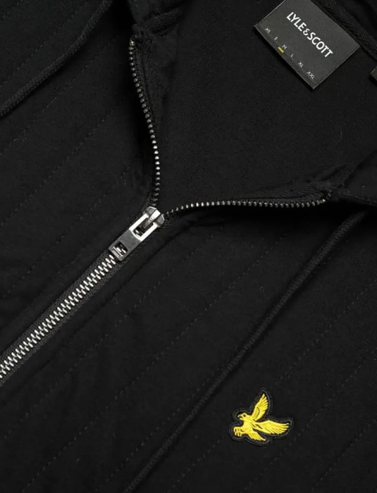 Lyle & Scott Quilted Zip Through Hoodie - Hoodies| Sweatshirts & Huvtröjor
