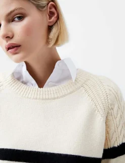 French Connection QUINLEY STRIPE JUMPER - Stickat|Kvinnor Stickat