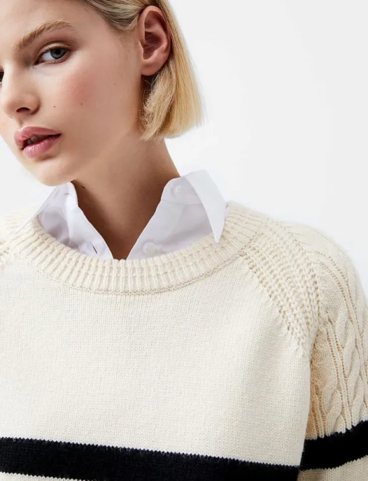 French Connection QUINLEY STRIPE JUMPER - Stickat|Kvinnor Stickat